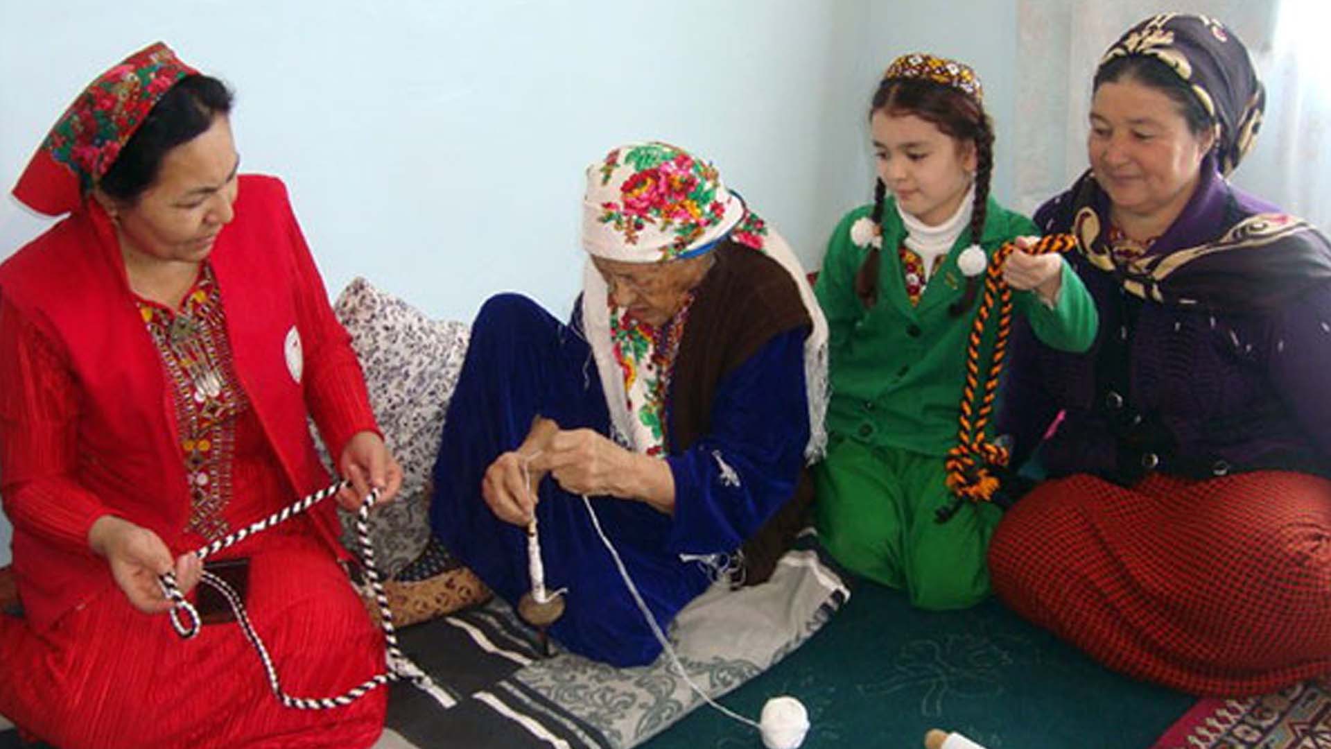 A Turkmen official denied discrimination against women